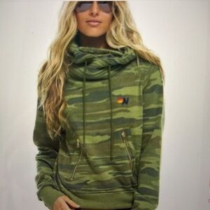 Aviator Nation Camo Ninja Hoodie. Great condition, only worn twice.